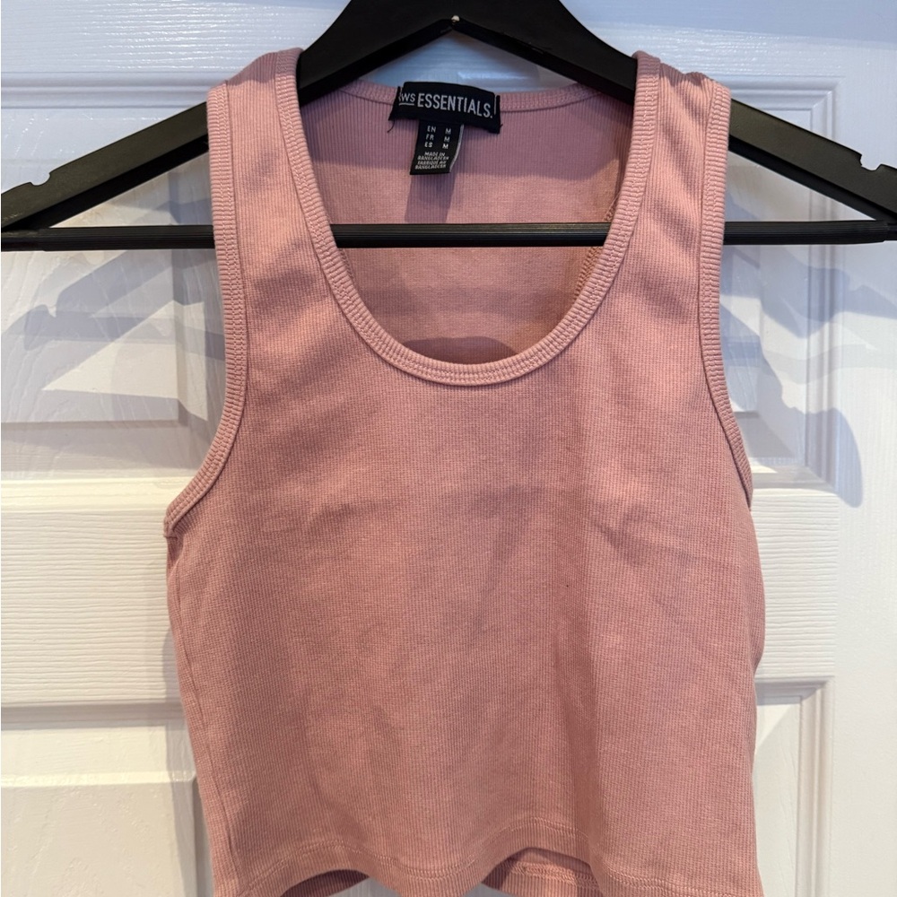 Blush Pink Crop Top